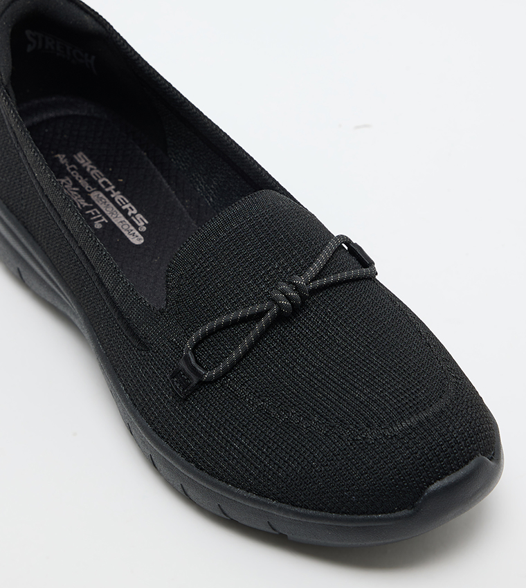 LIGHTLY Bow Detail Slip-On Shoes