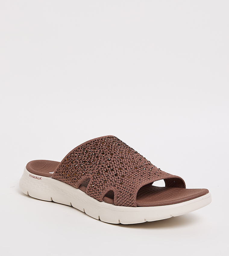 GO WALK FLEX GLITZ - Casual Sandals