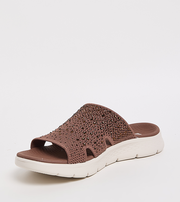 GO WALK FLEX GLITZ - Casual Sandals