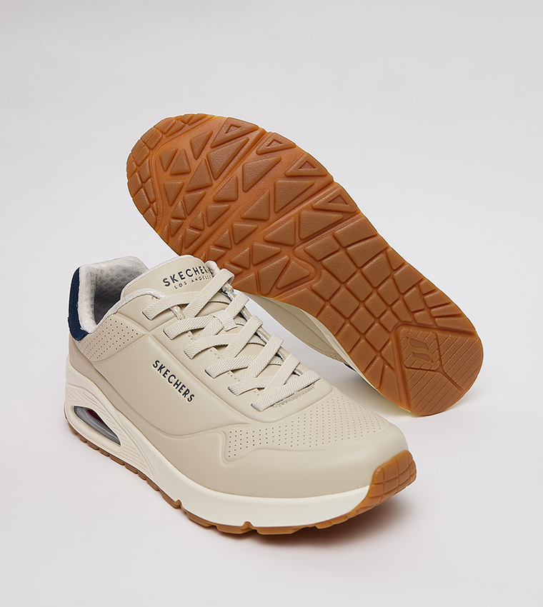 UNO Logo Printed Lace-Up Sneakers