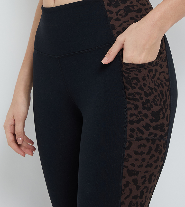 ليقنز بخصر عالي 