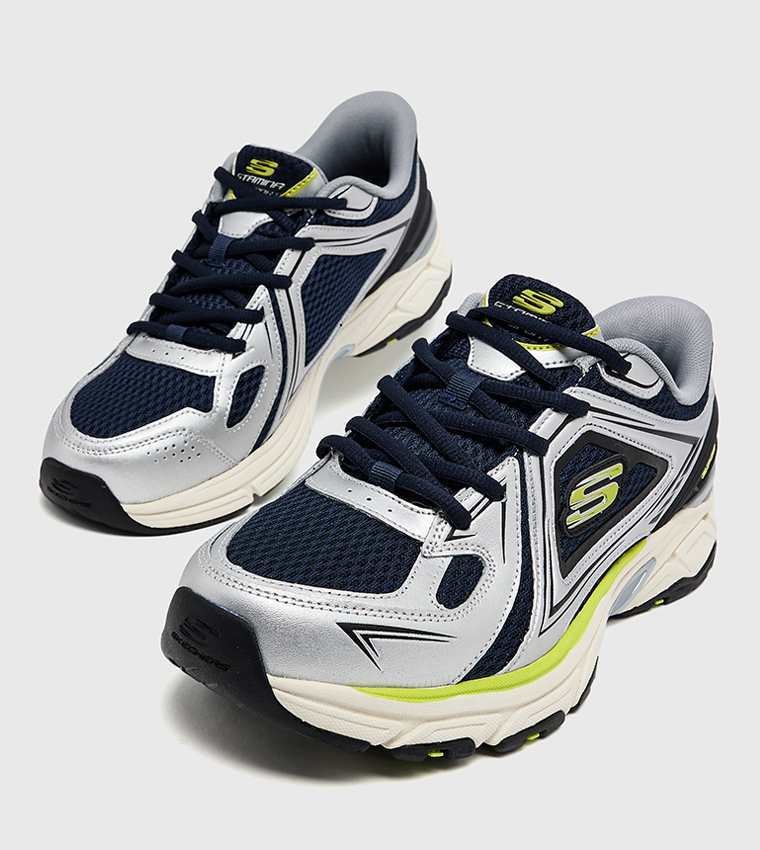 Buy Skechers STAMINA Lace Up Running Shoes In Multiple Colors