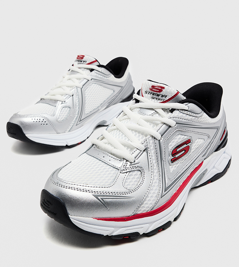 STAMINA Lace-Up Running Shoes