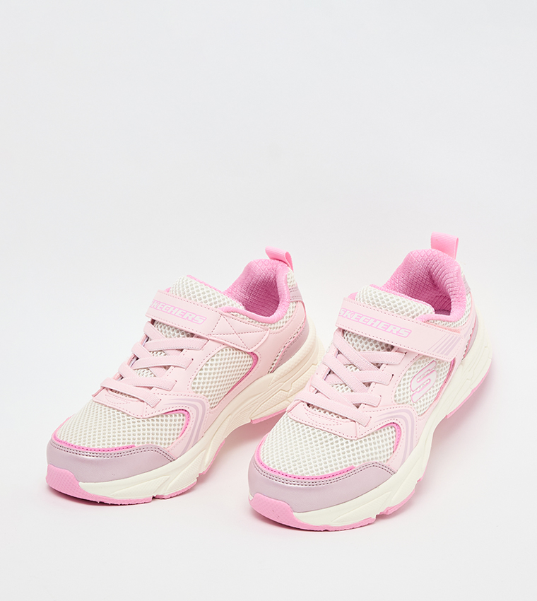 RETRO-GRAPH Velcro Closure Sneakers