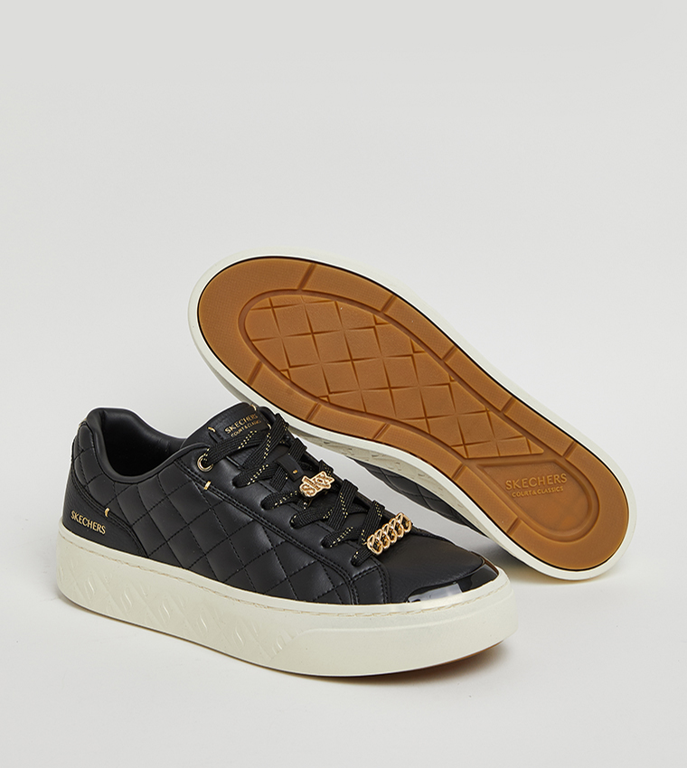 RUBIE-QUILTED LOVE Low Top Sneakers