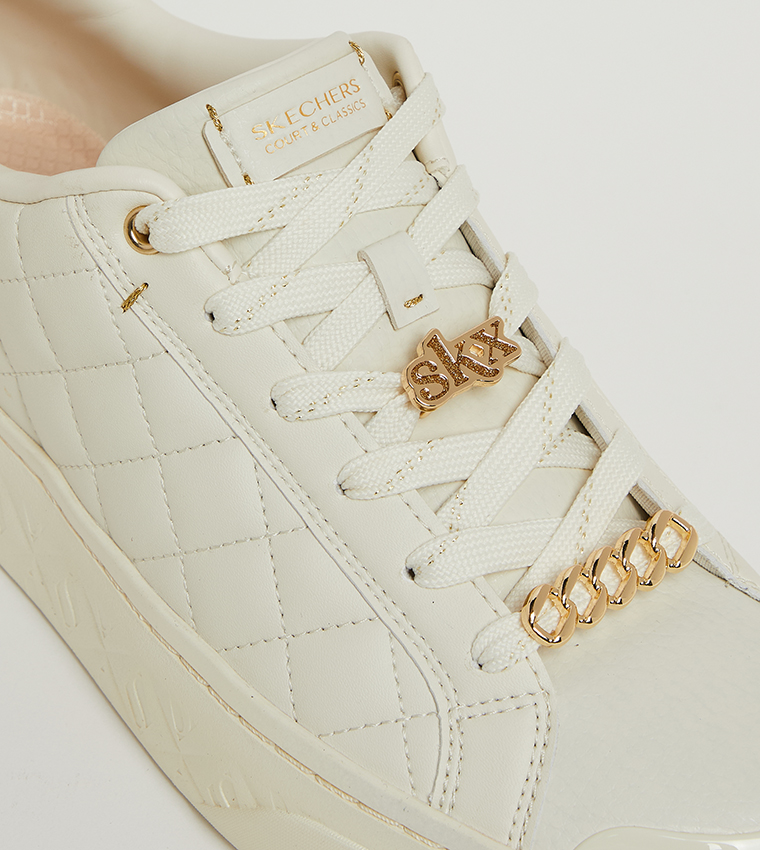 RUBIE-QUILTED LOVE Low Top Sneakers