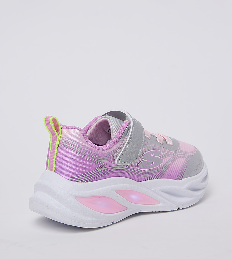COSMIC GLOW Velcro Closure Sneakers