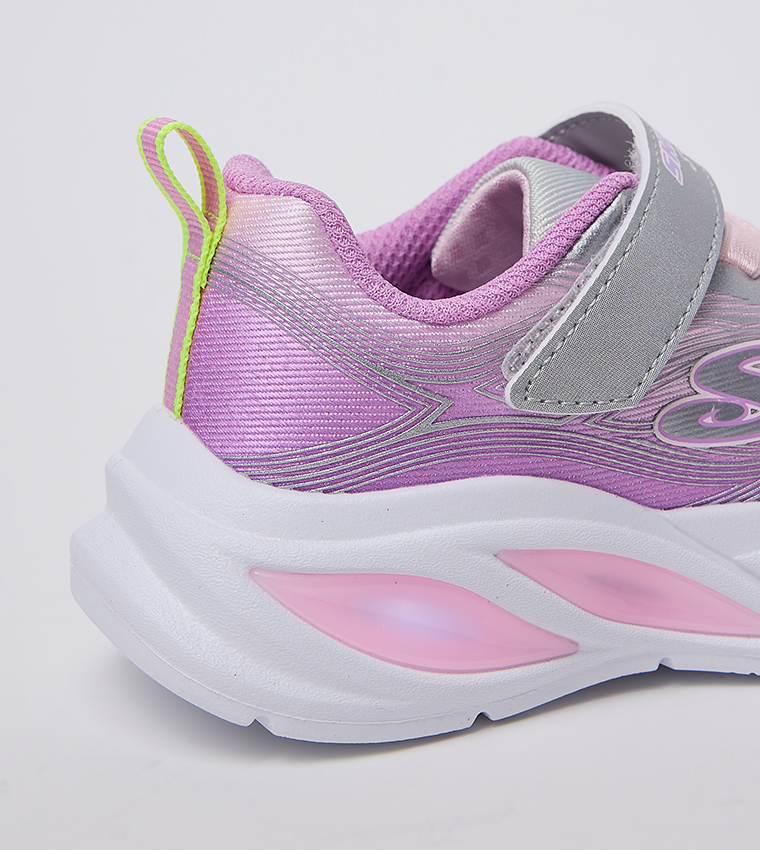 COSMIC GLOW Velcro Closure Sneakers