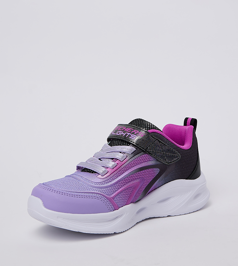 SKECHERS SOLA GLOW Velcro Closure Shoes