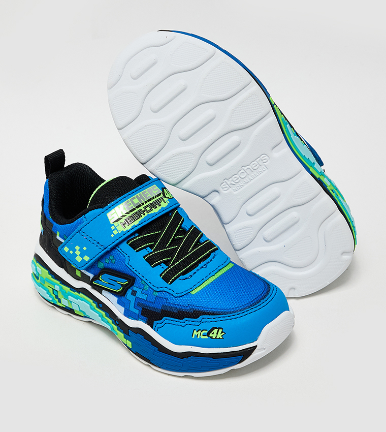 MEGA SCENE Velcro Closure Sneakers