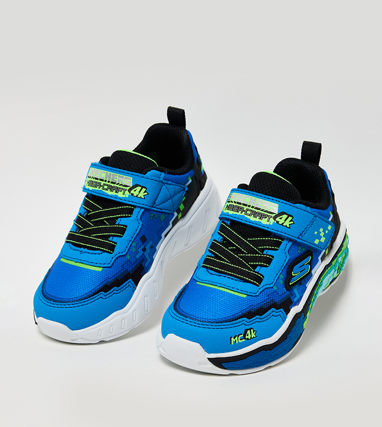 MEGA SCENE Velcro Closure Sneakers