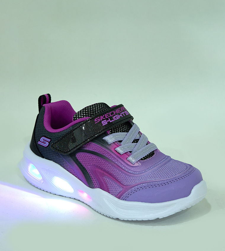 SOLA GLOW Ombre Velcro Sneakers