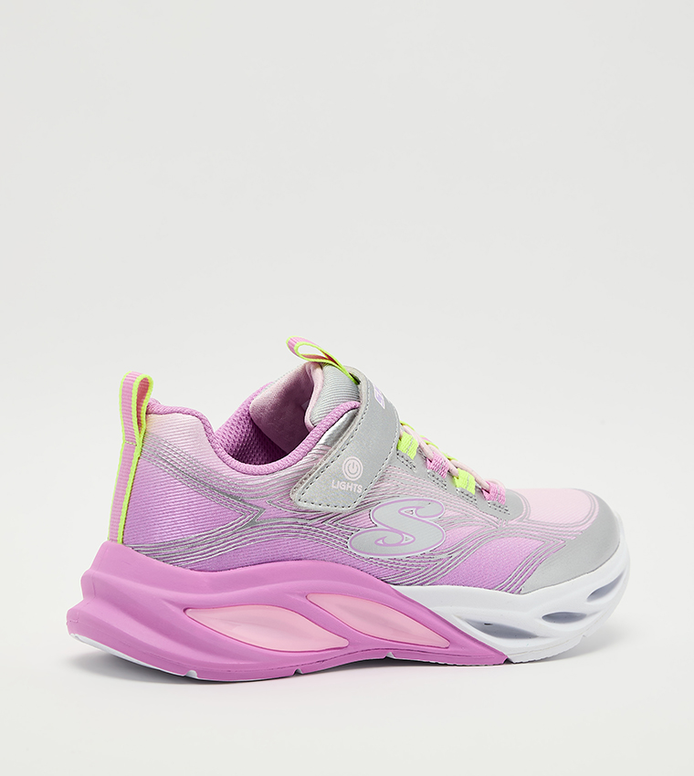 COSMIC GLOW Velcro Closure Sneakers
