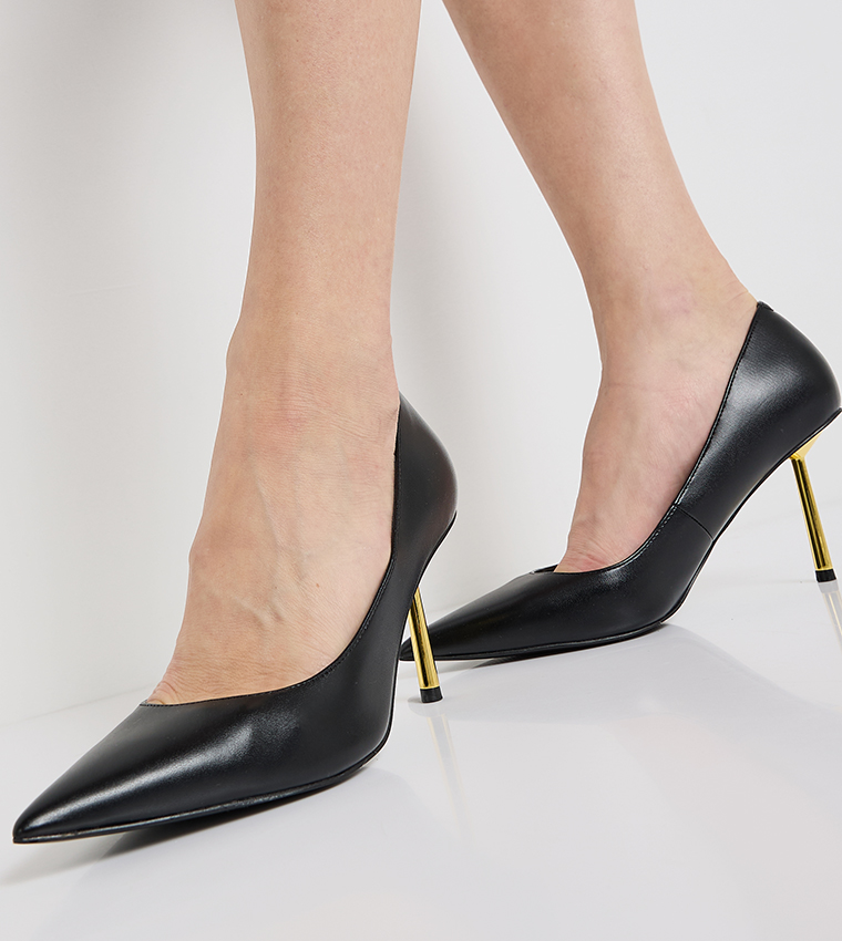 DEONNE3 Pointed Toe Pumps