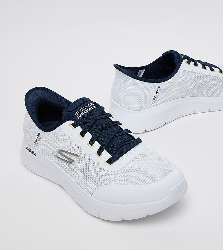 GO WALK FLEX - NETRO Lace Up Shoes