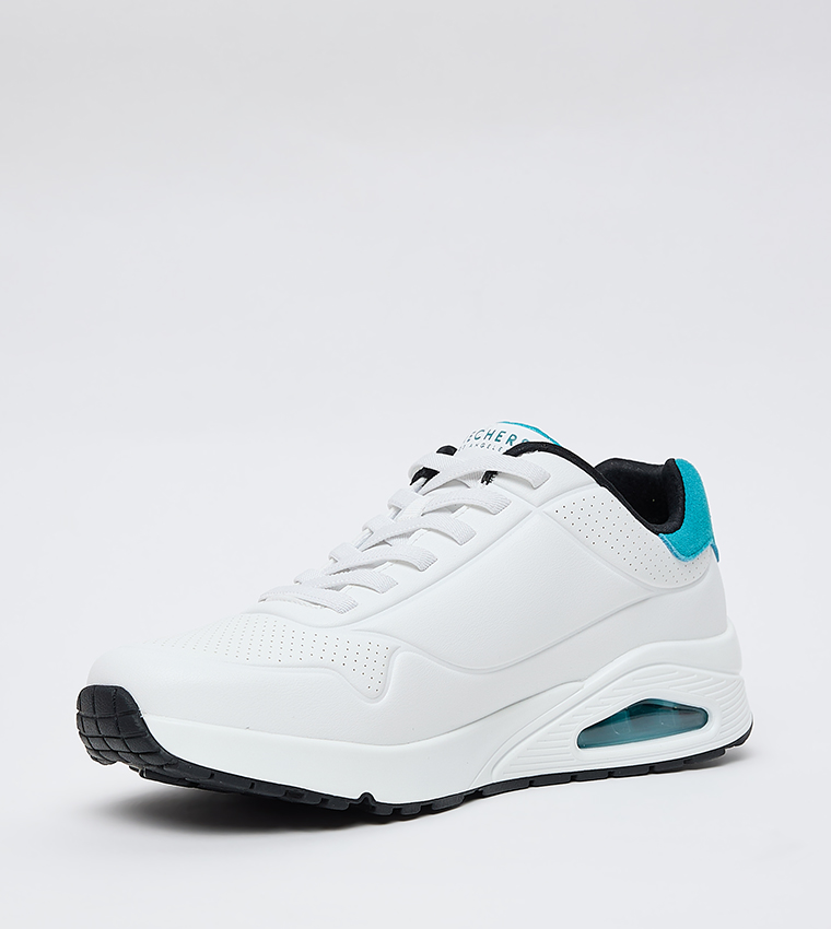 UNO Logo Printed Lace-Up Sneakers