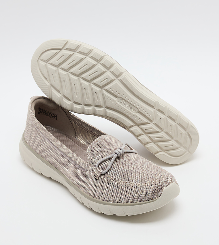 LIGHTLY Bow Detail Slip-On Shoes