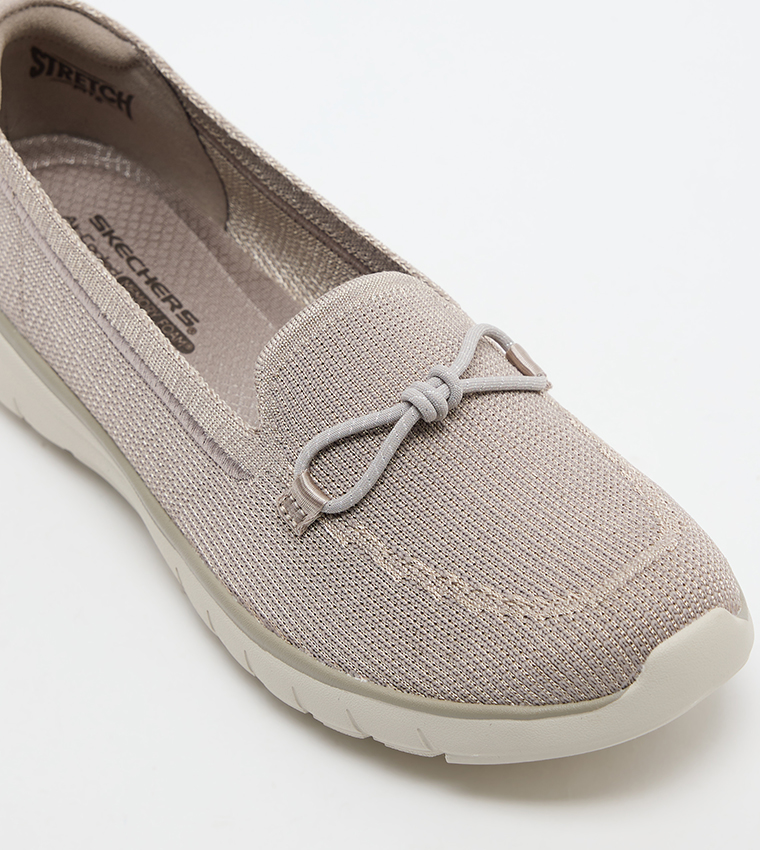 LIGHTLY Bow Detail Slip-On Shoes