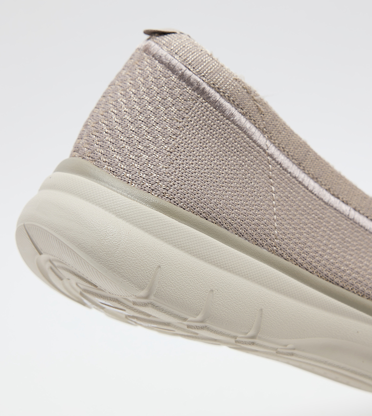 LIGHTLY Bow Detail Slip-On Shoes