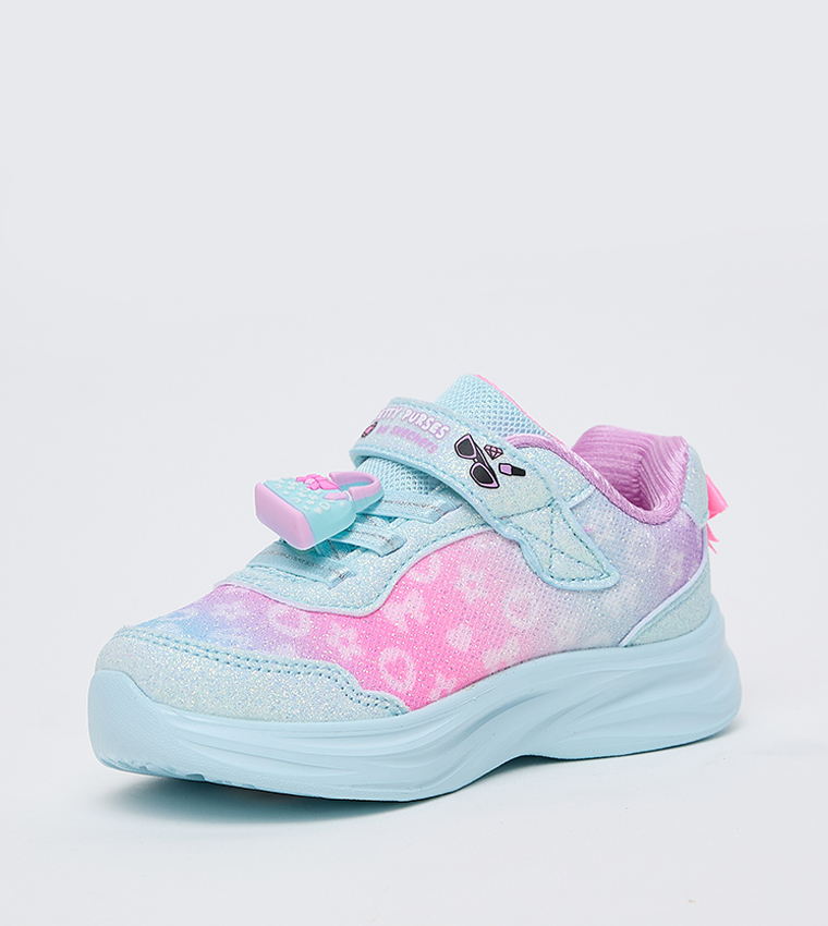 LJO POWER JAMS Printed Velcro Sneakers