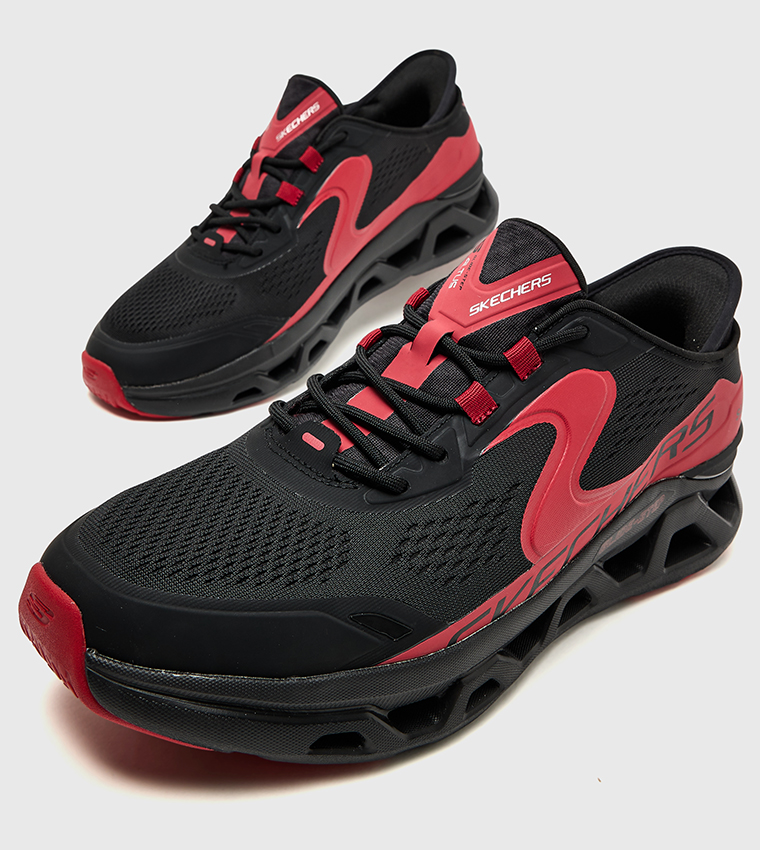 GLIDE-STEP ALTUS Textured Low-Top Sneakers