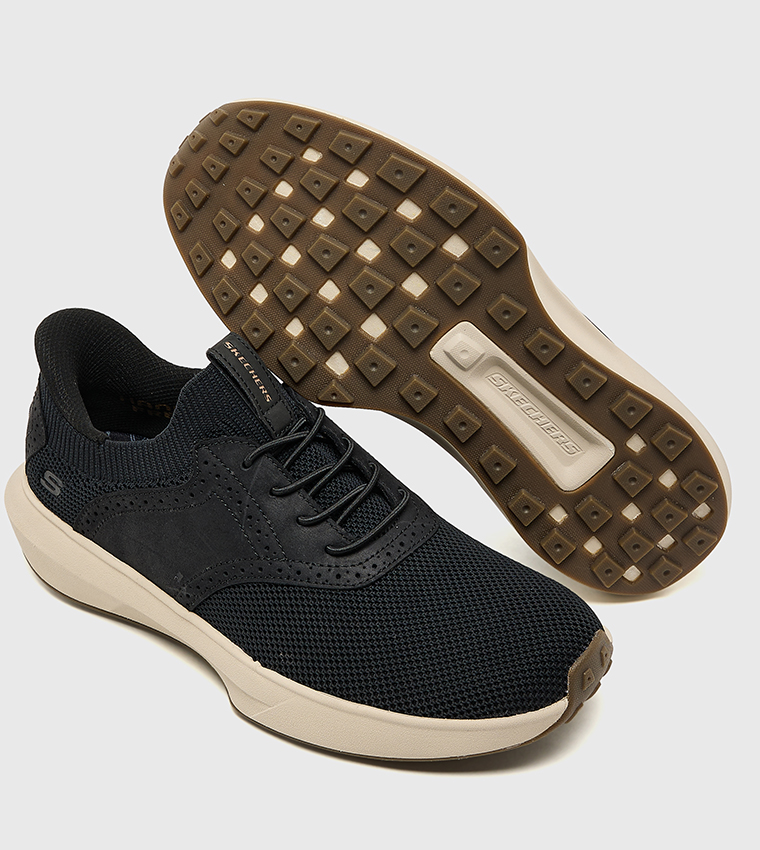 INVADER Textured Low-Top Sneakers