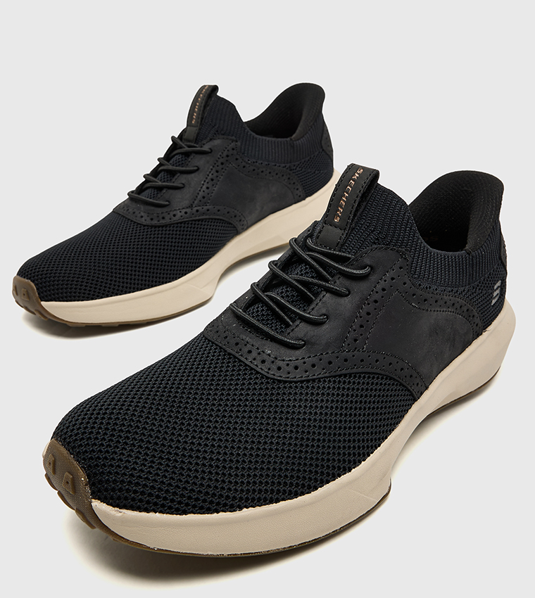 INVADER Textured Low-Top Sneakers