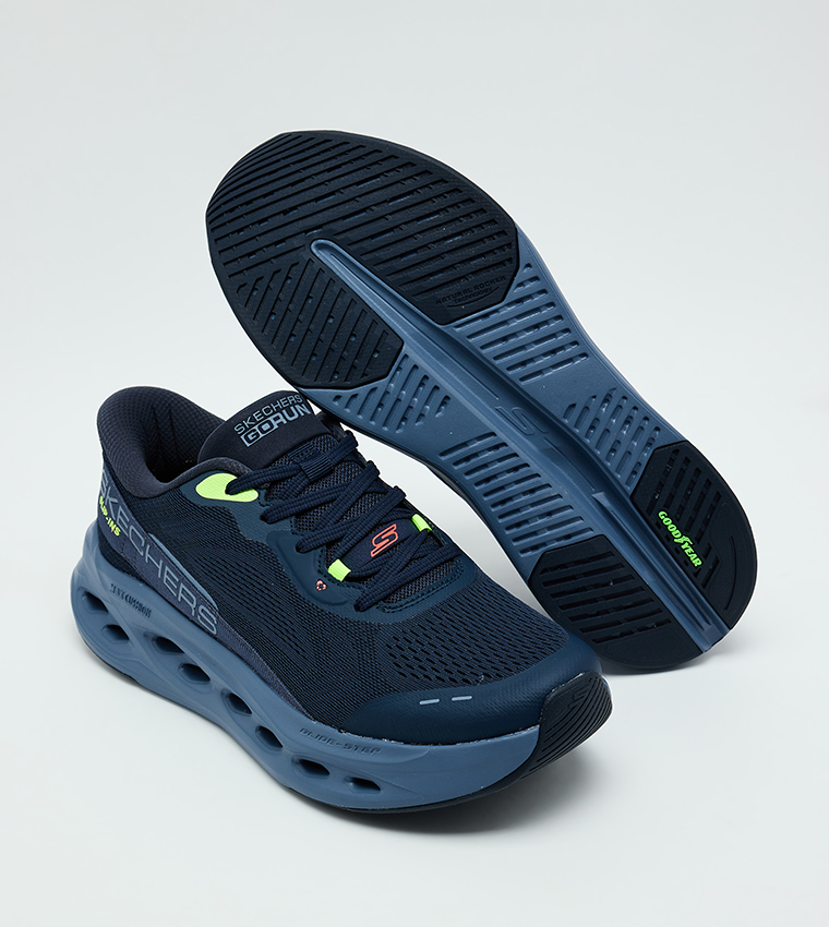 MAX CUSHIONING GLIDE-STEP Lace-Up Running Shoes