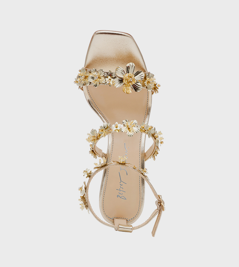 SB-LORRA Embellished Heel Sandals