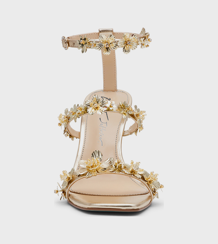 SB-LORRA Embellished Heel Sandals