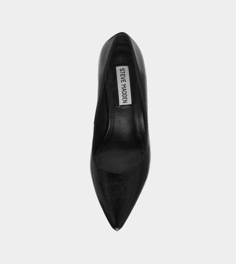 SECURED Pointed Toe Heel Pumps
