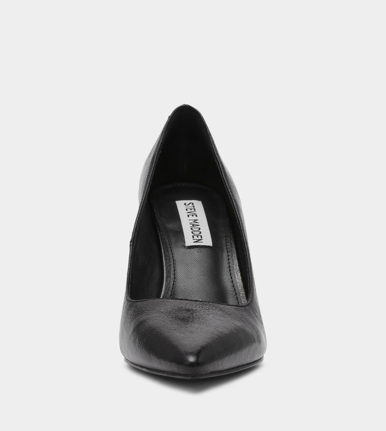 SECURED Pointed Toe Heel Pumps