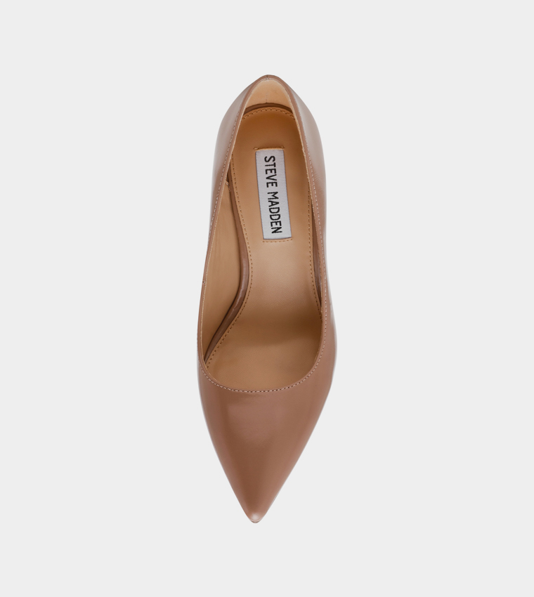 SECURED Pointed Toe Heel Pumps