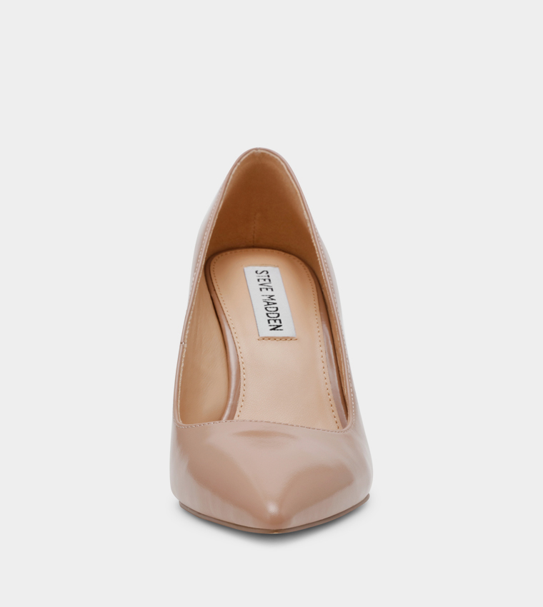 SECURED Pointed Toe Heel Pumps