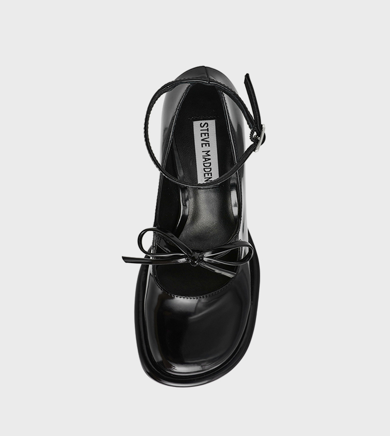 EXTENT Ankle Strap Mary Jane Pumps