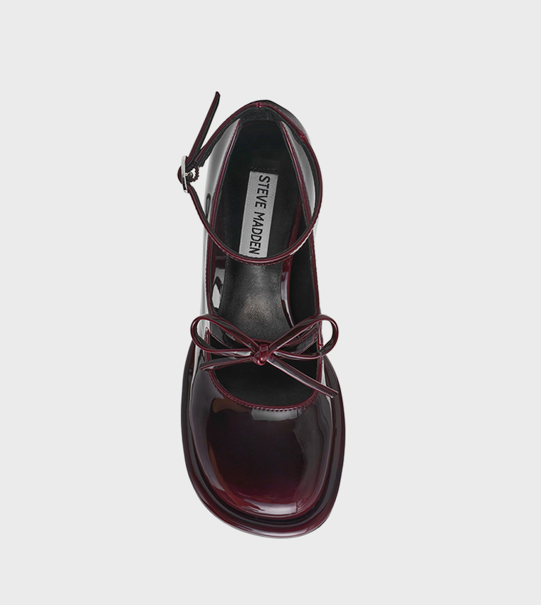 EXTENT Ankle Strap Mary Jane Pumps
