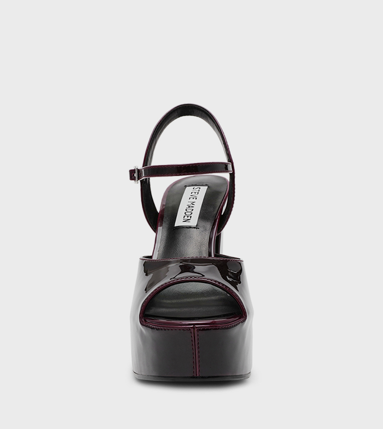 TANDEM Peep Toe Platform Heel Sandals