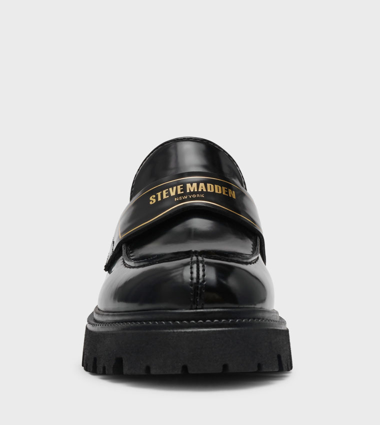 FILE-AWAY Logo Printed Loafers