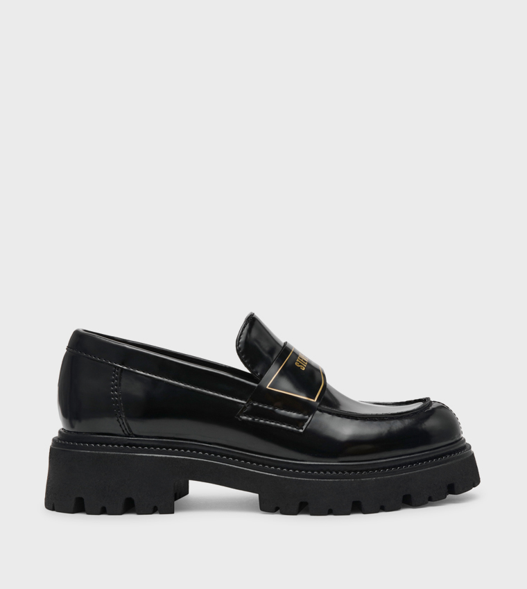 FILE-AWAY Logo Printed Loafers