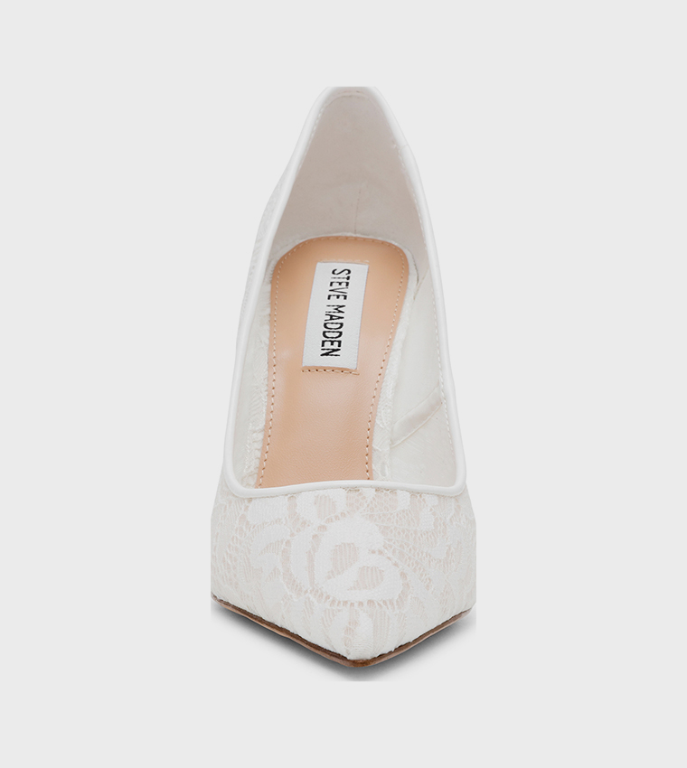 THRIVE-LM Lace-Trim Pumps