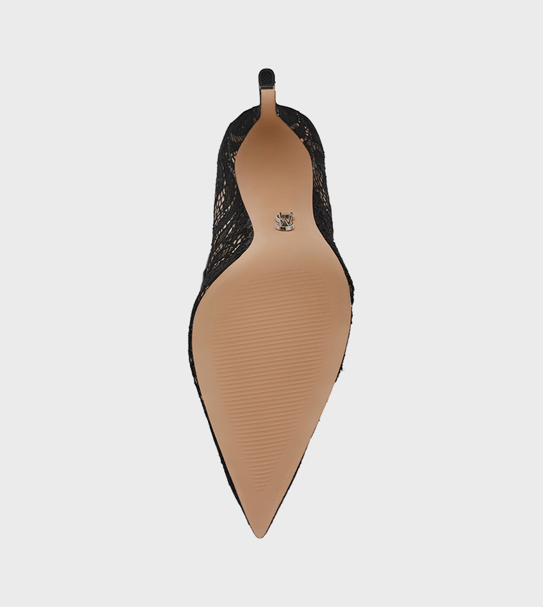 THRIVE-LM Lace-Trim Pumps