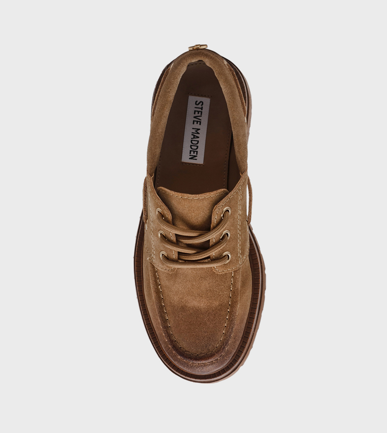 DETROIT Block Heel Boat Shoes