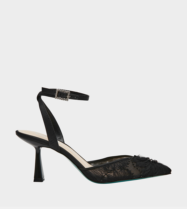 SB-DELIA Embellished D'Orsay Pumps