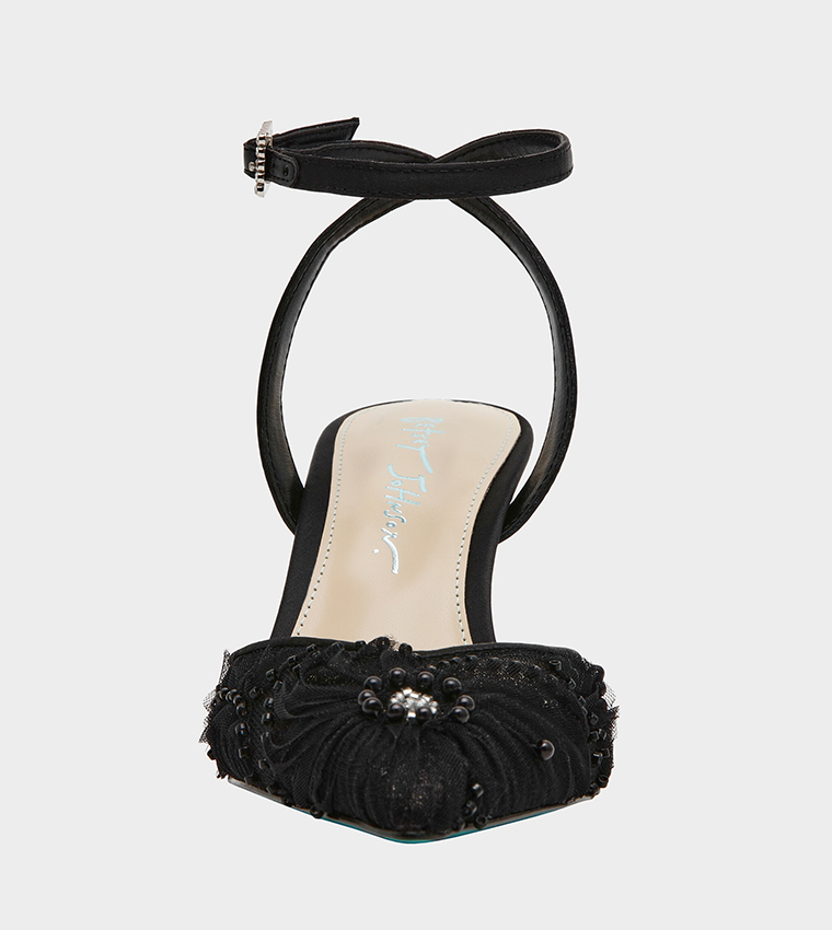 SB-DELIA Embellished D'Orsay Pumps