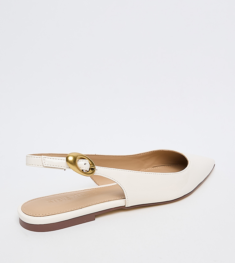 OTTIE Pointed Toe Slingback Flat Shoes