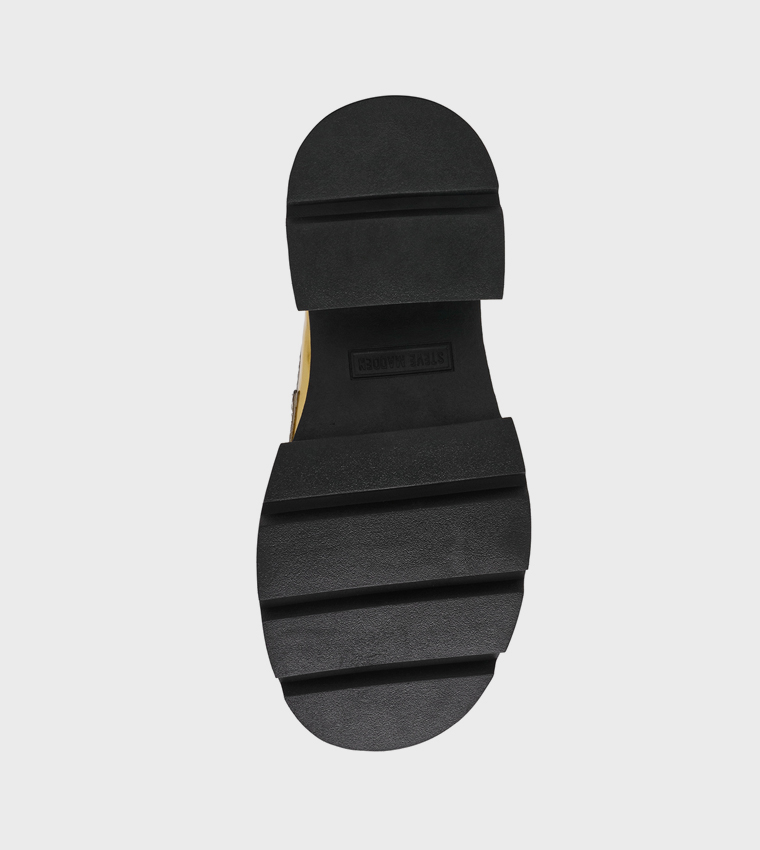 TURNOUT Block Heel Loafer Pumps