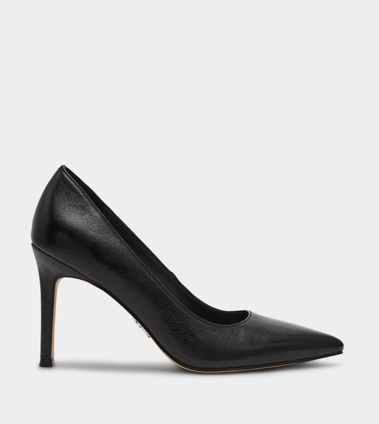 SECURED Pointed Toe Pumps