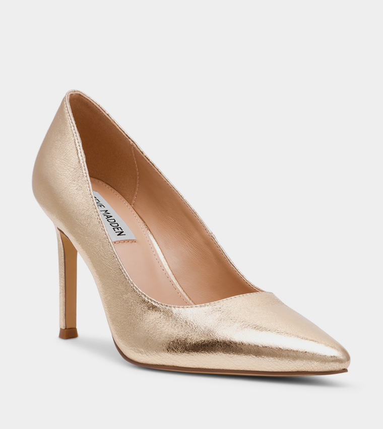 SECURED Pointed Toe Pumps