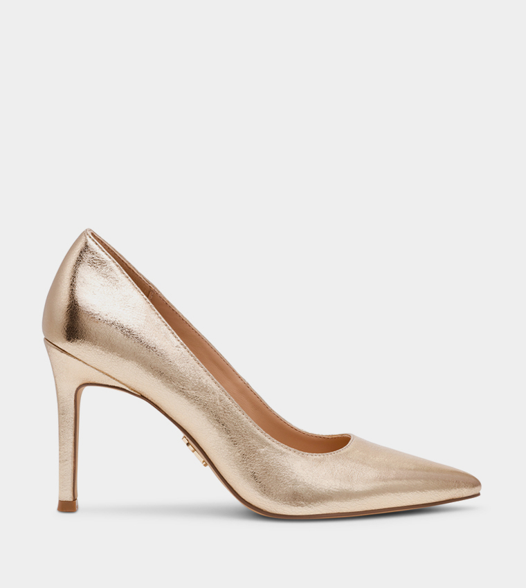 SECURED Pointed Toe Pumps