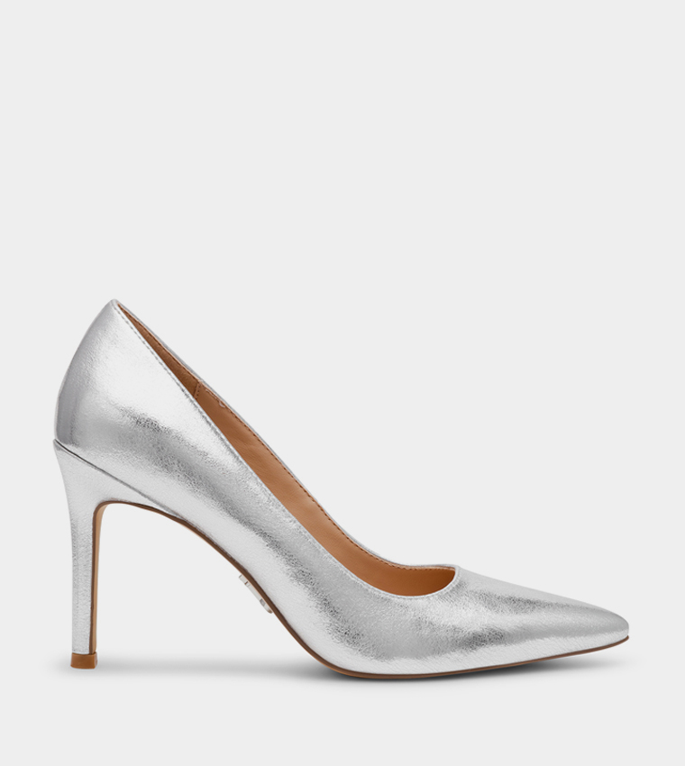 SECURED Pointed Toe Pumps